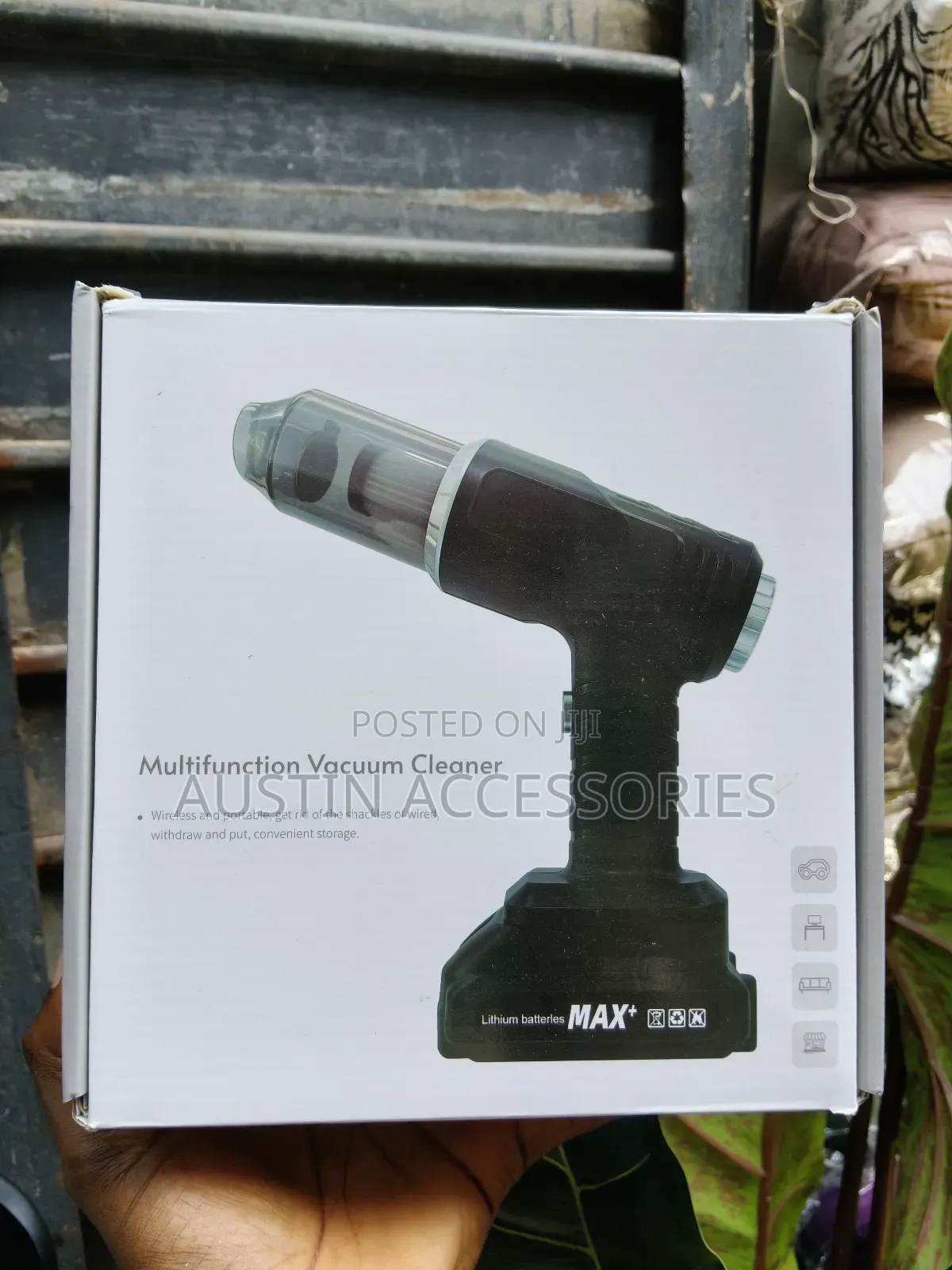 Rechargeable Car/Home Multifunctional Vacuum Cleaner