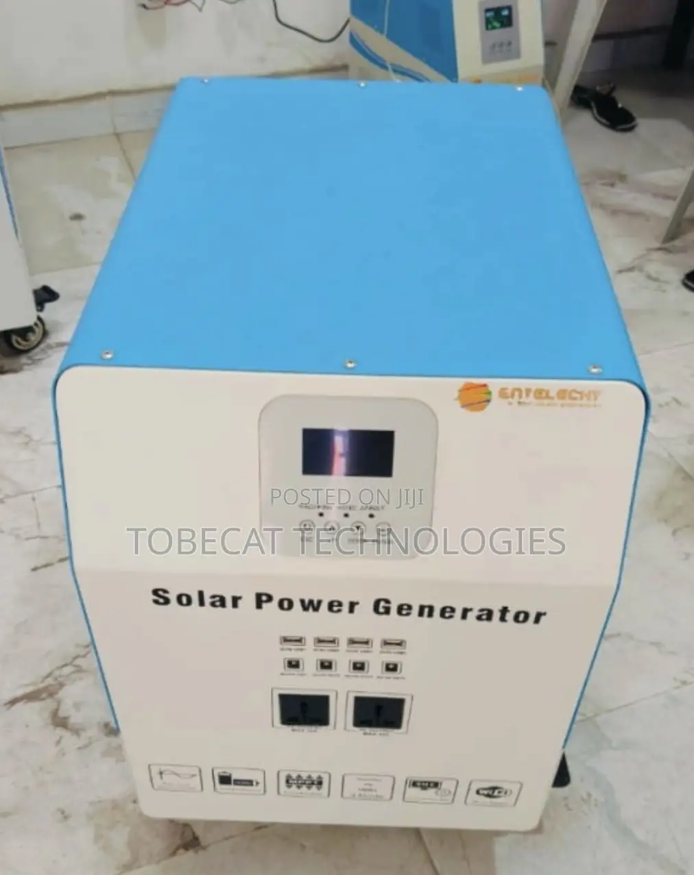 Entelechy Solar 7.6kwh Solar Generator With 3500w Output