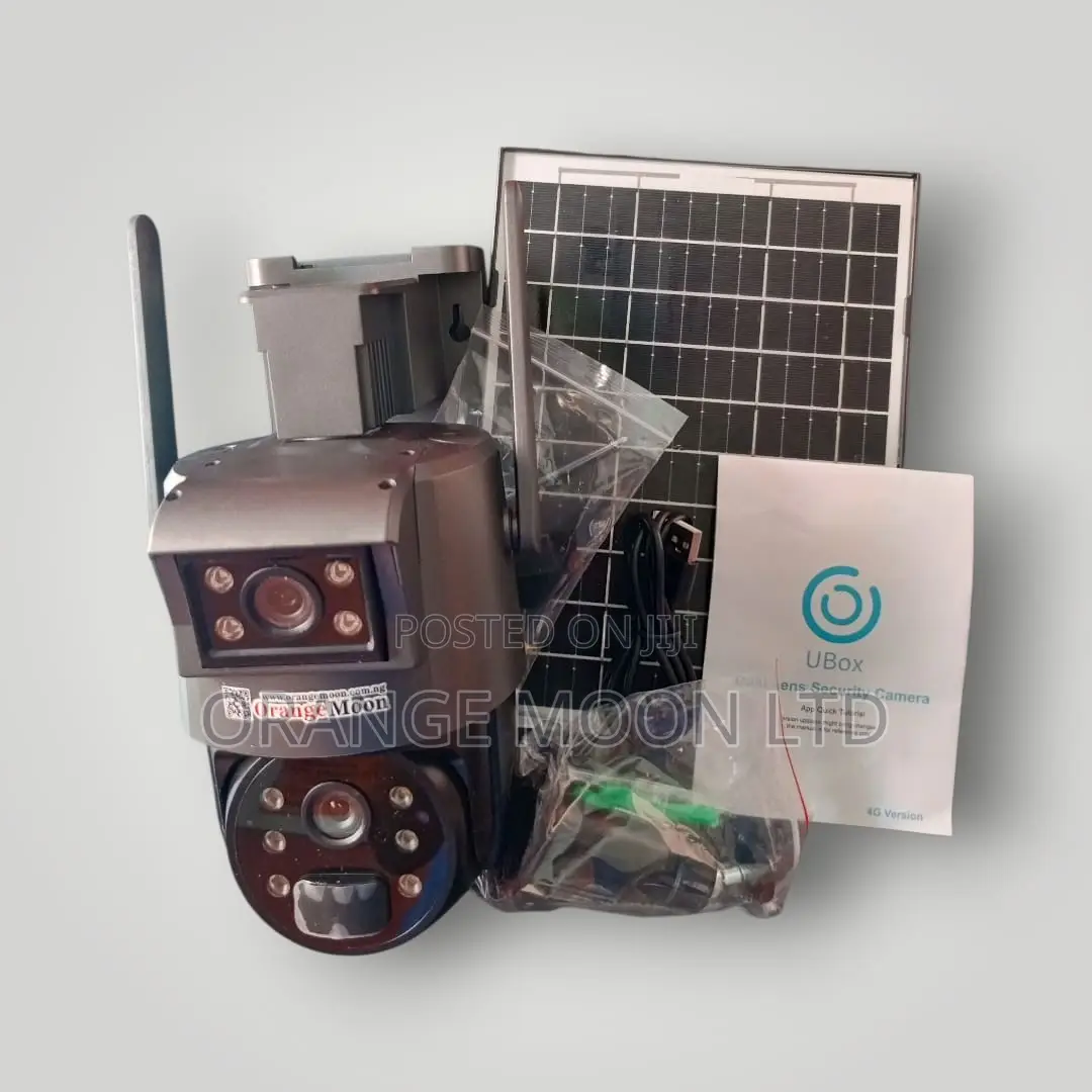 4g Solar Outdoor PTZ Camera (Ubox Double Lens)