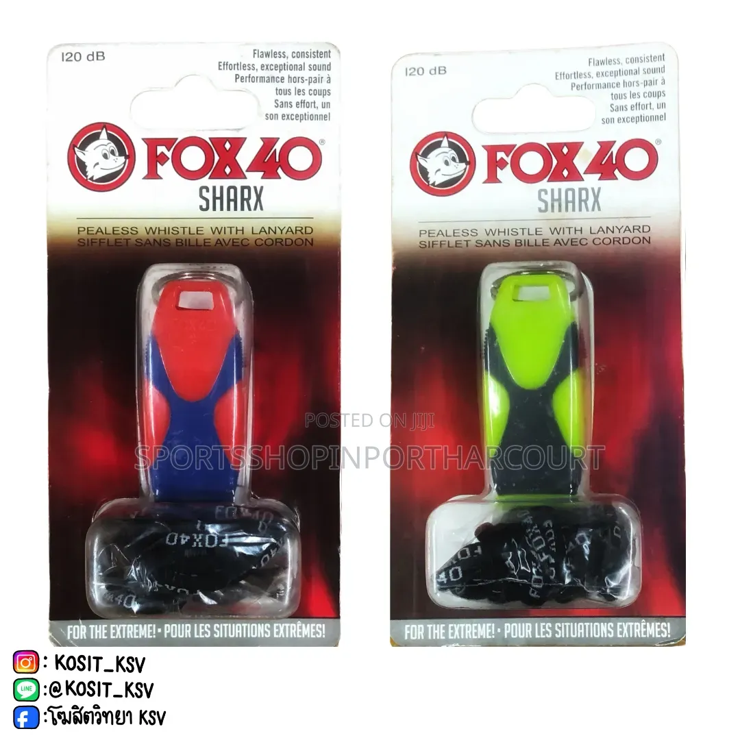 Fox 40 Sharx Referee Whistle