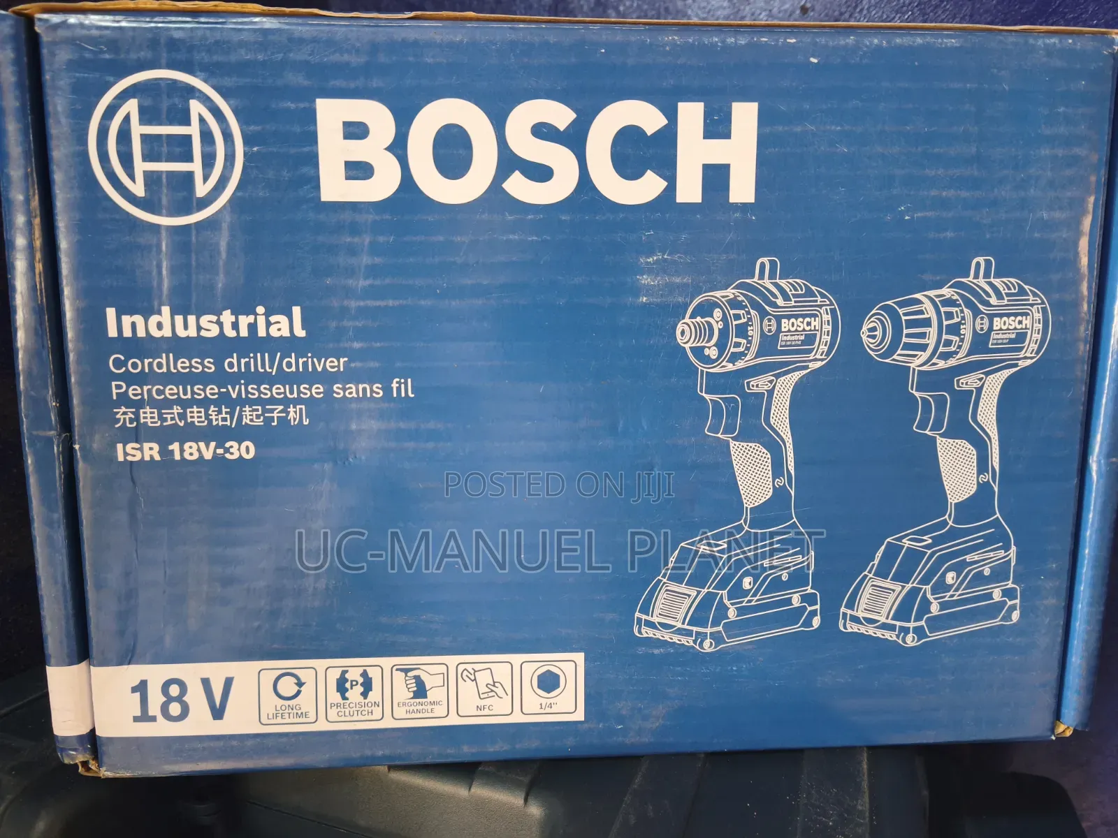 Bosch Industrial Screwdriver Isr 18v-30 PHX