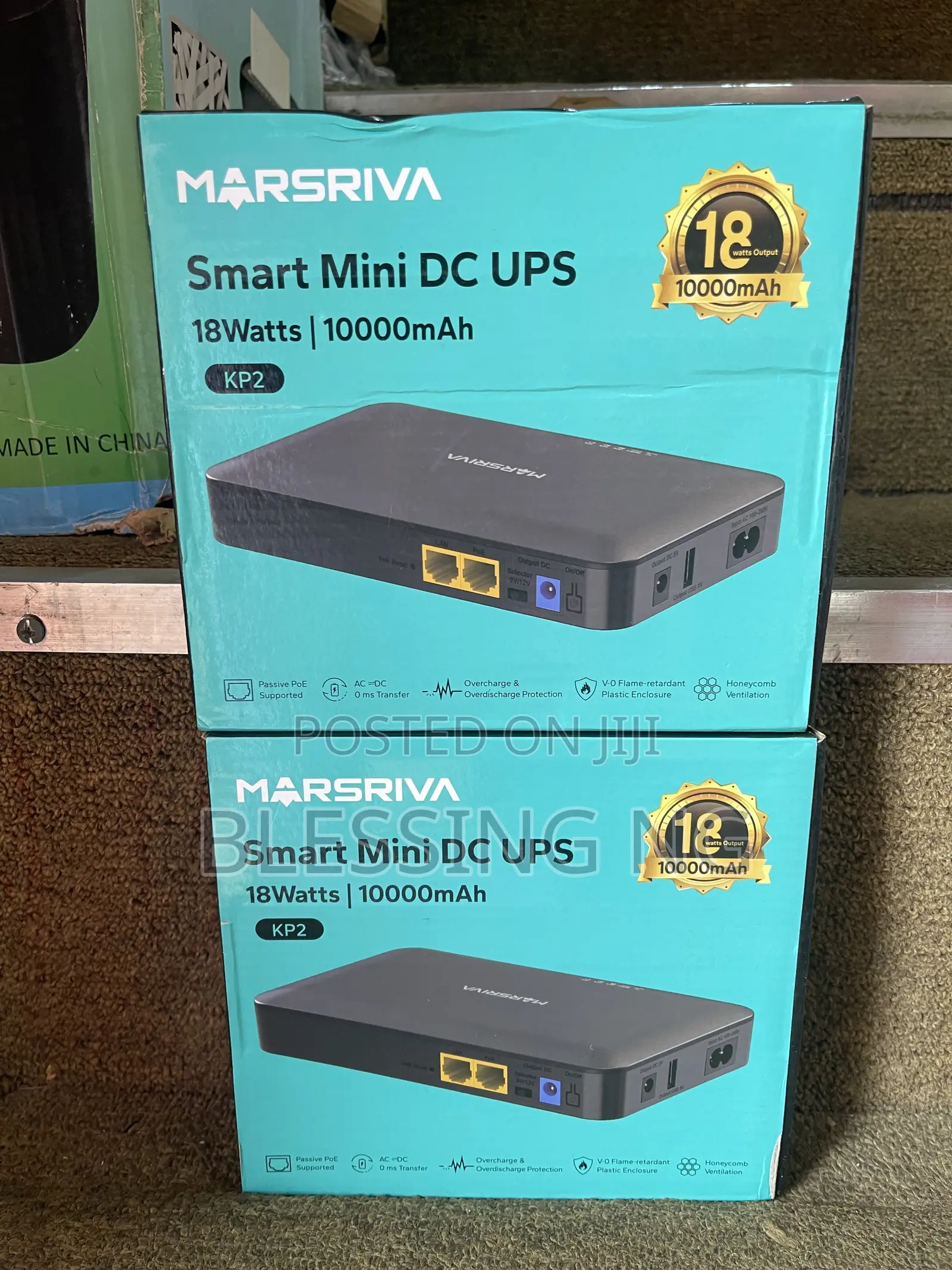 Mini Ups Dc Power Bank 10,000amh
