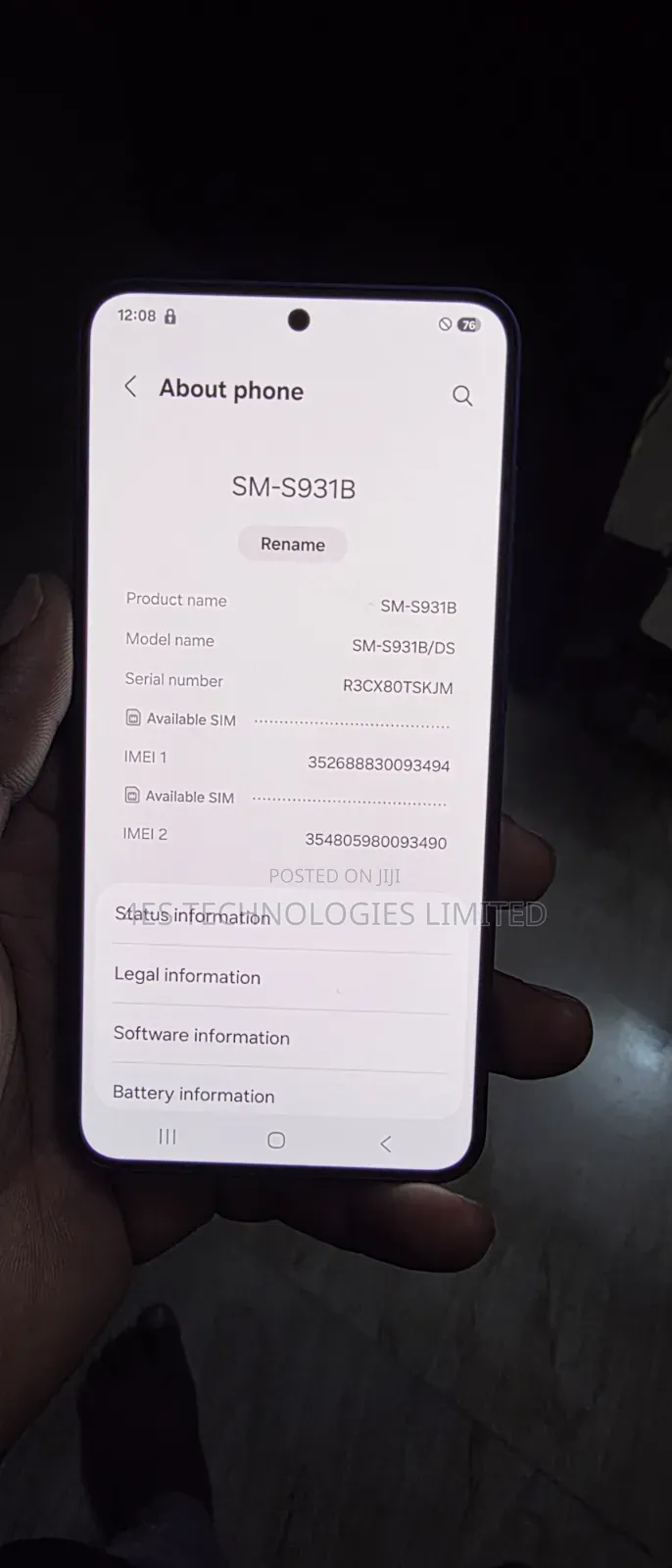 Samsung Galaxy S25 128 GB