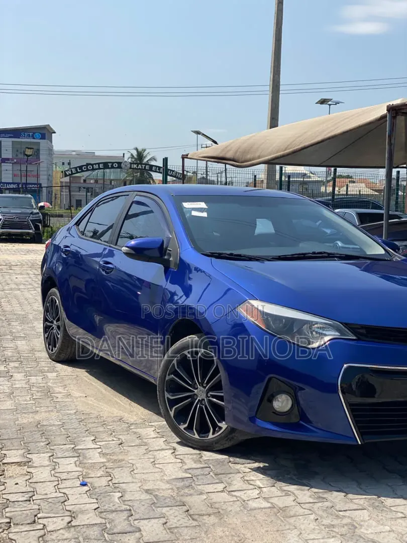 Toyota Corolla S Plus 4dr Sedan (1.8L 4cyl CVT) 2014 Blue