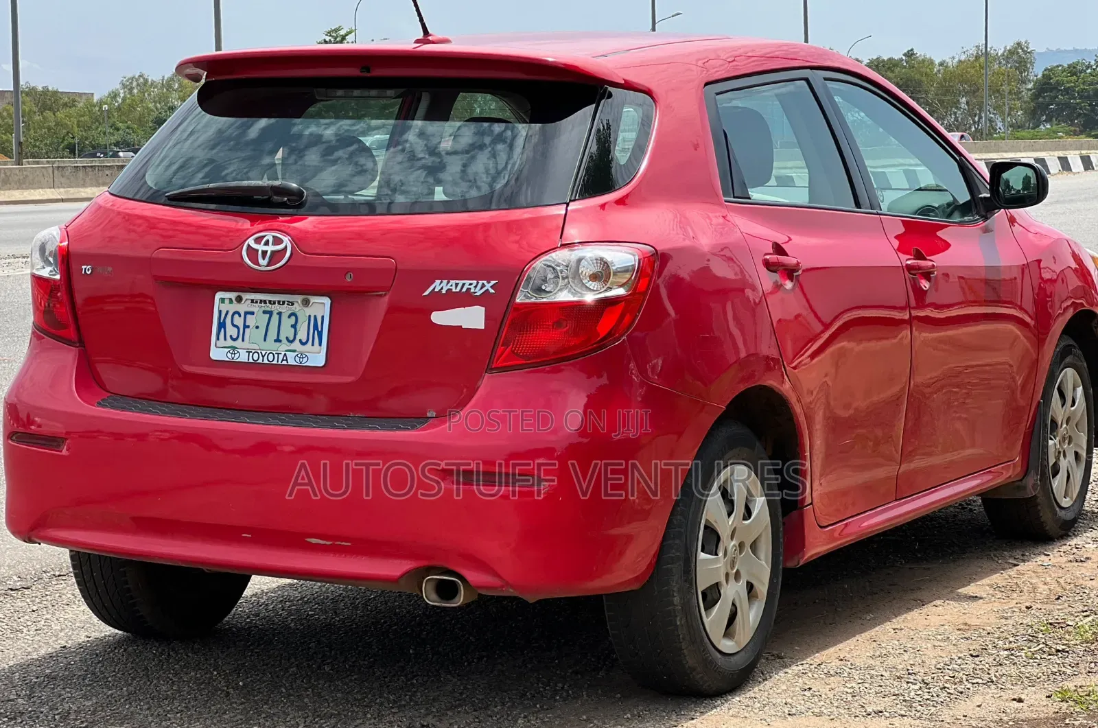 Toyota Matrix 2010 Red