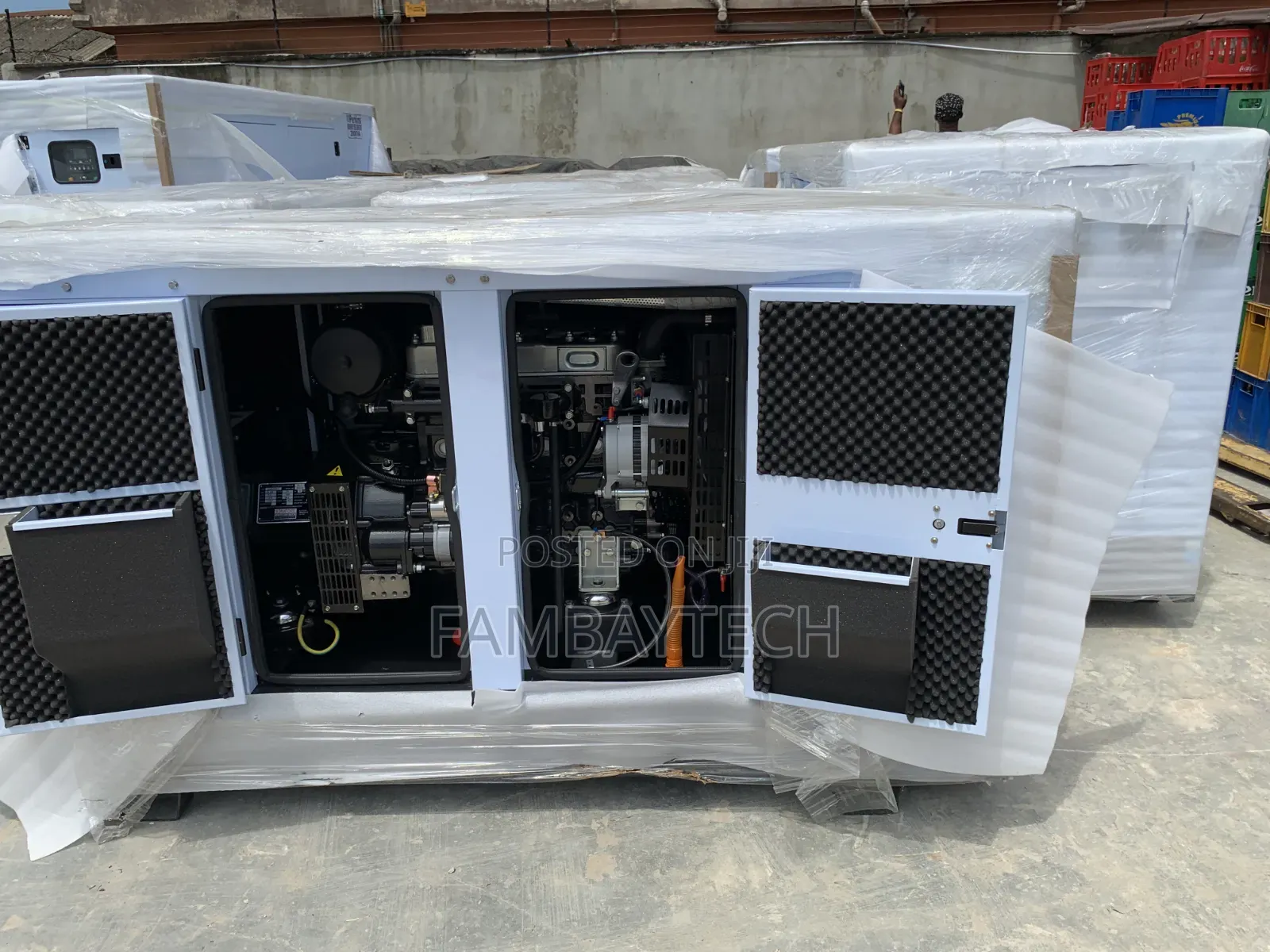 Silent Perkins Generator 25kva for Continuous Power