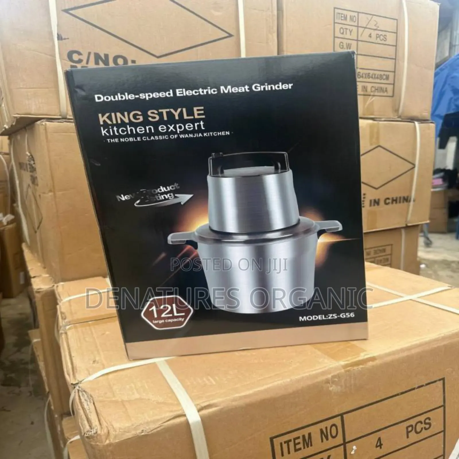￼ 12l King Style Kitchen Expert Food Processor (Yam Pounder)