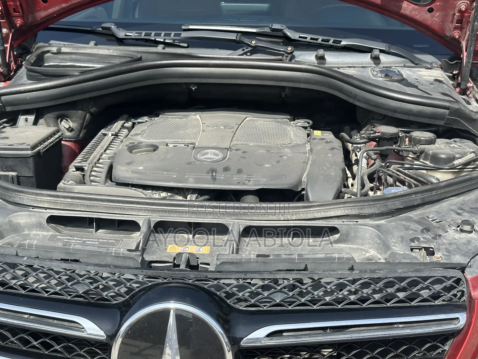 Mercedes-Benz GLE-Class GLE 350d 4MATIC 2017 Red