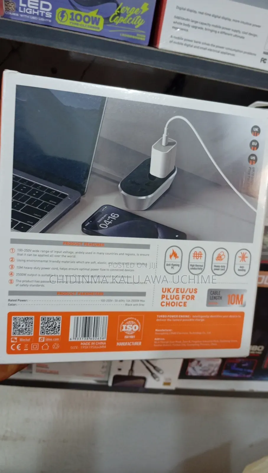 Ldnio | Sc2018 2 Ac Outlet Universal Extension Power Socket 10m
