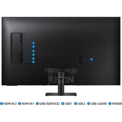 Samsung 43-Inch M7 (M70d) Series Uhd Smart Monitor, Speakers