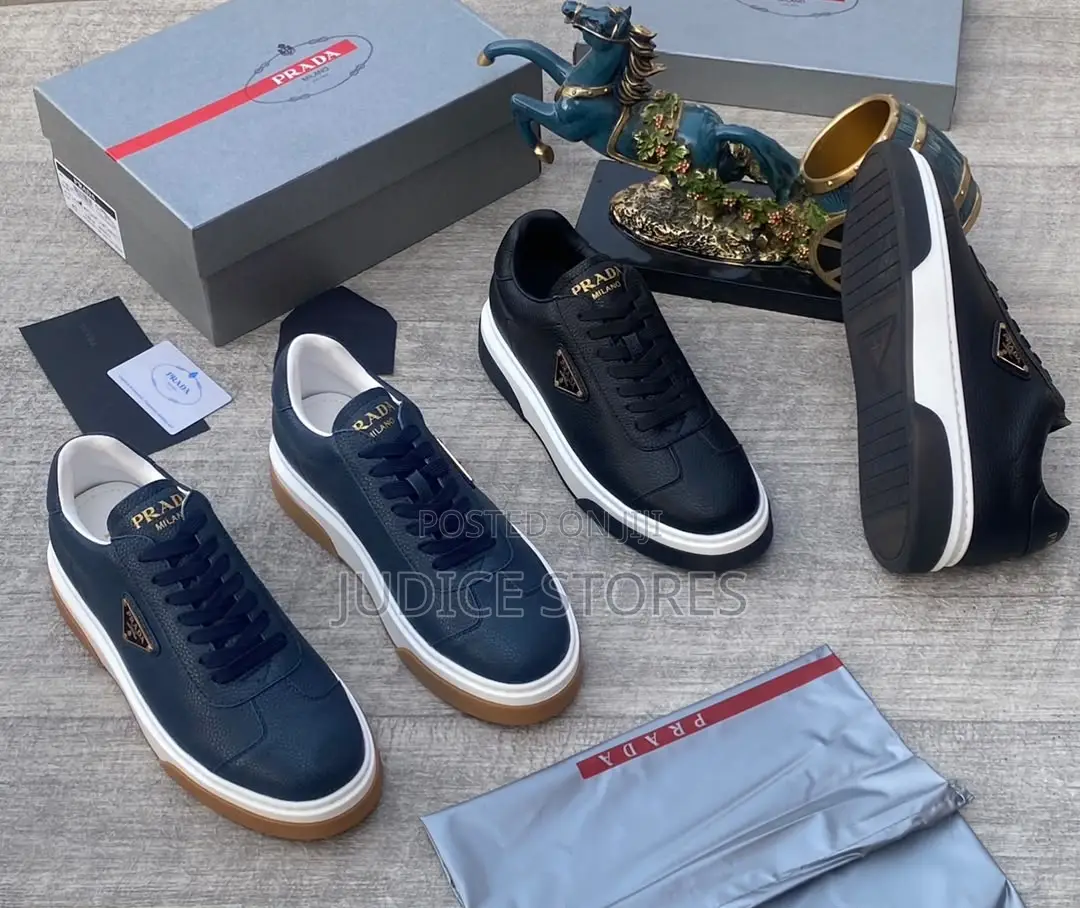 Quality Luxury Prada Man Sneakers