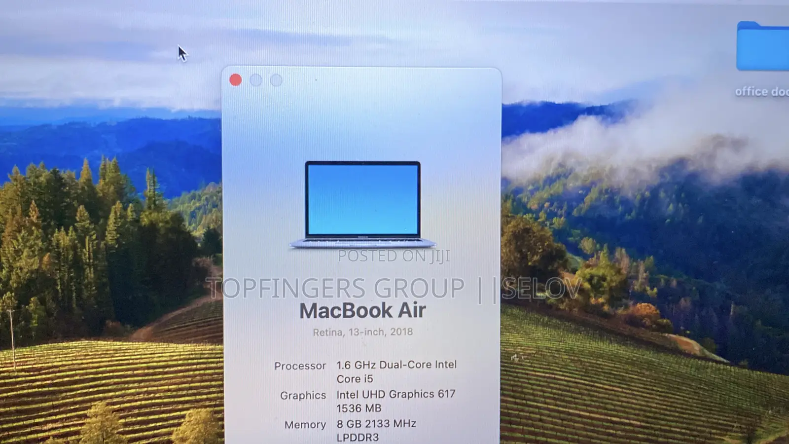 Laptop Apple MacBook Air 2018 8GB Intel Core i5 SSD 256GB