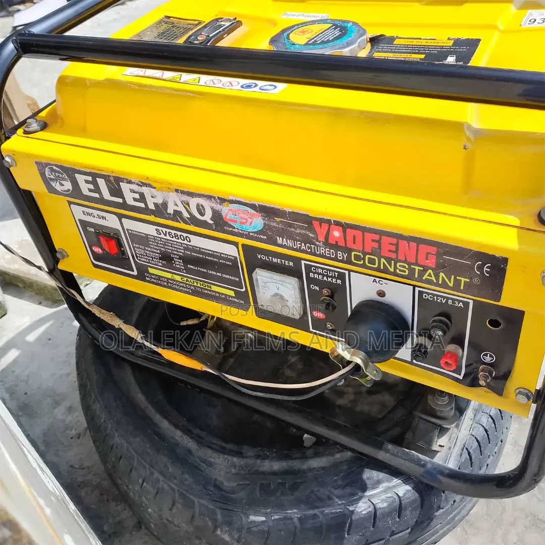Elepaq 4.5kva Generator
