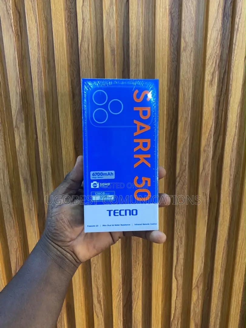 New Tecno Spark 50 128 GB Gray