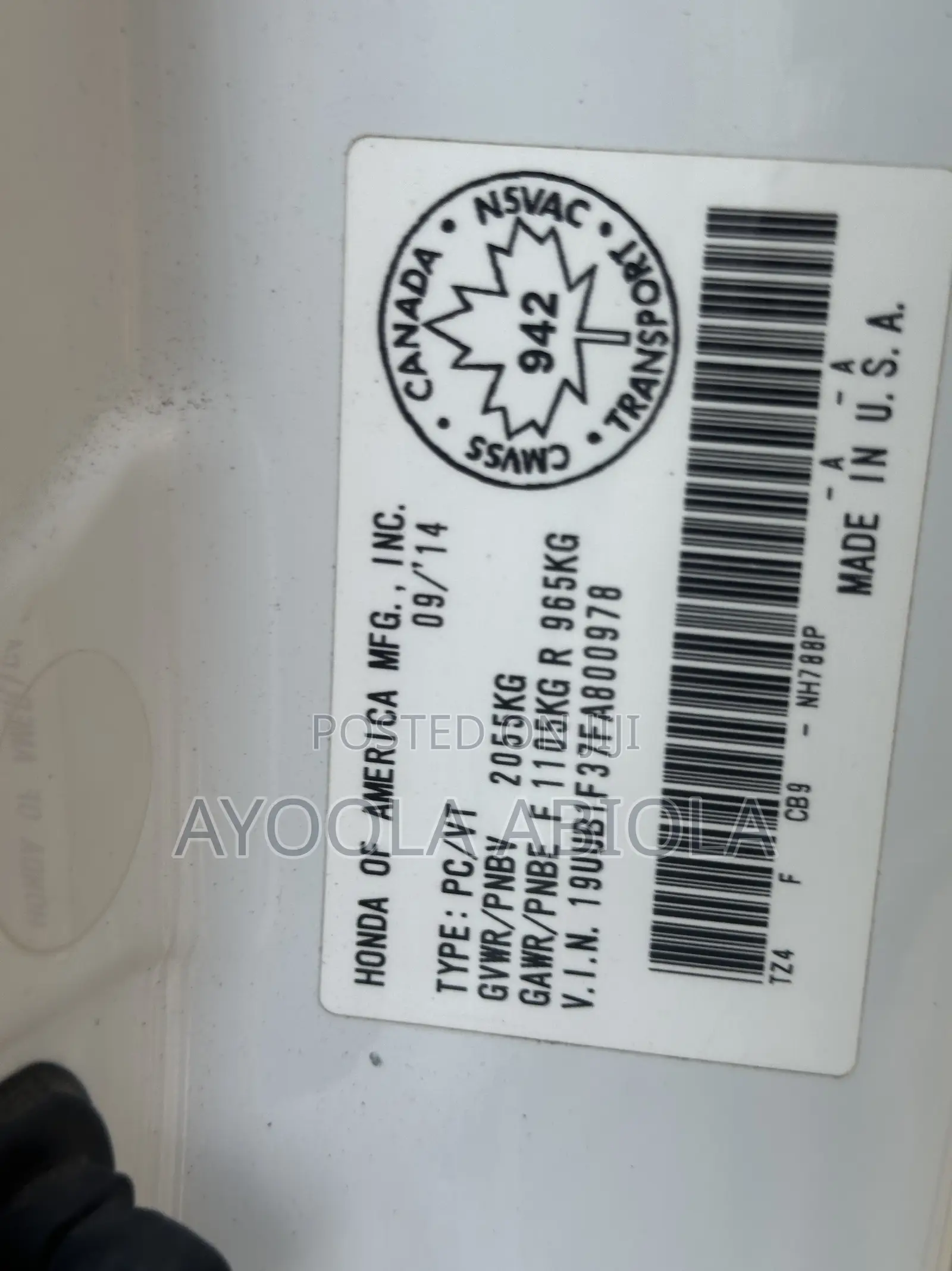 Acura ILX Base FWD (2.0L 4cyl 5A) 2015 White