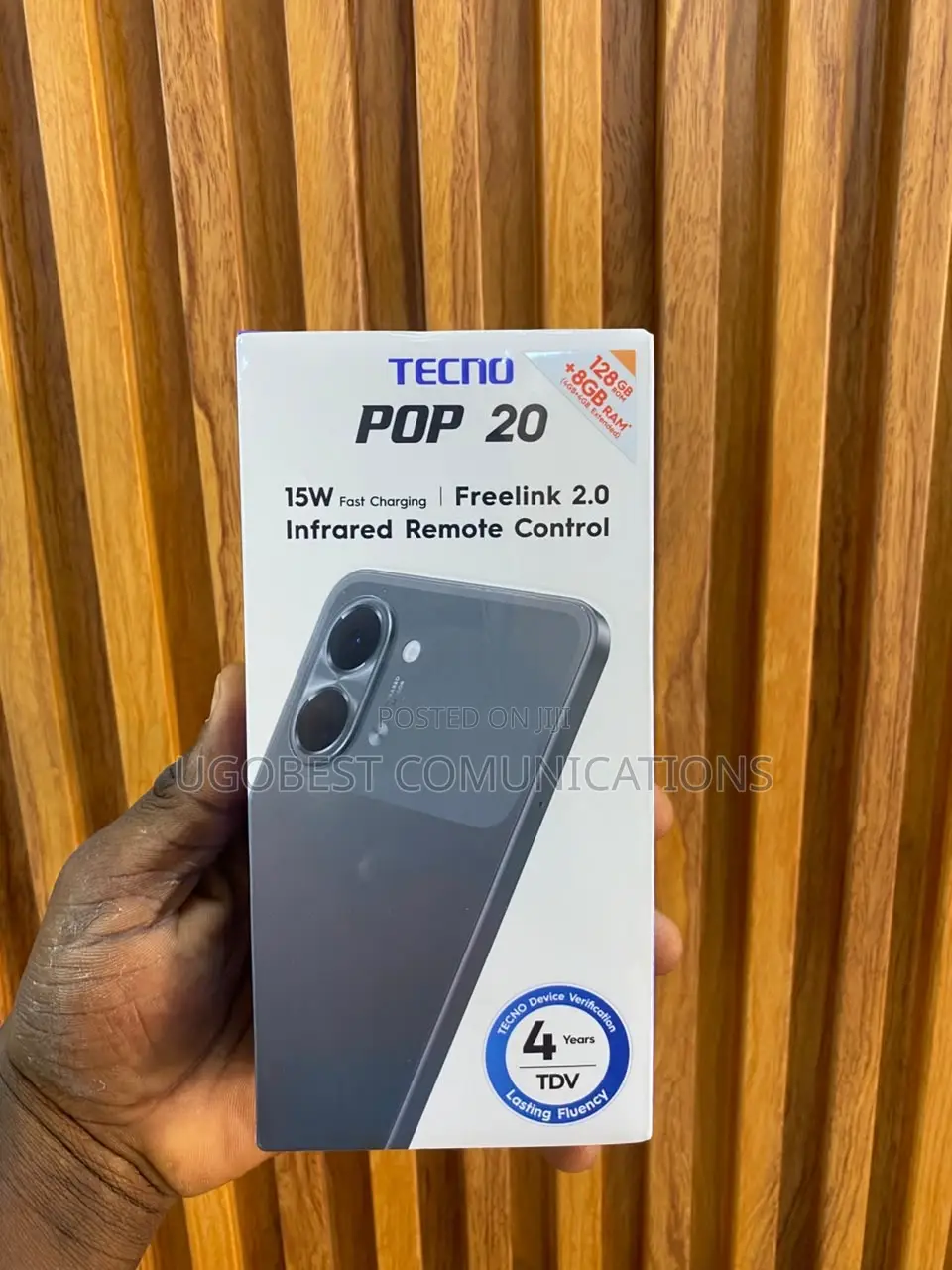 New Tecno Pop 20 64 GB Gray