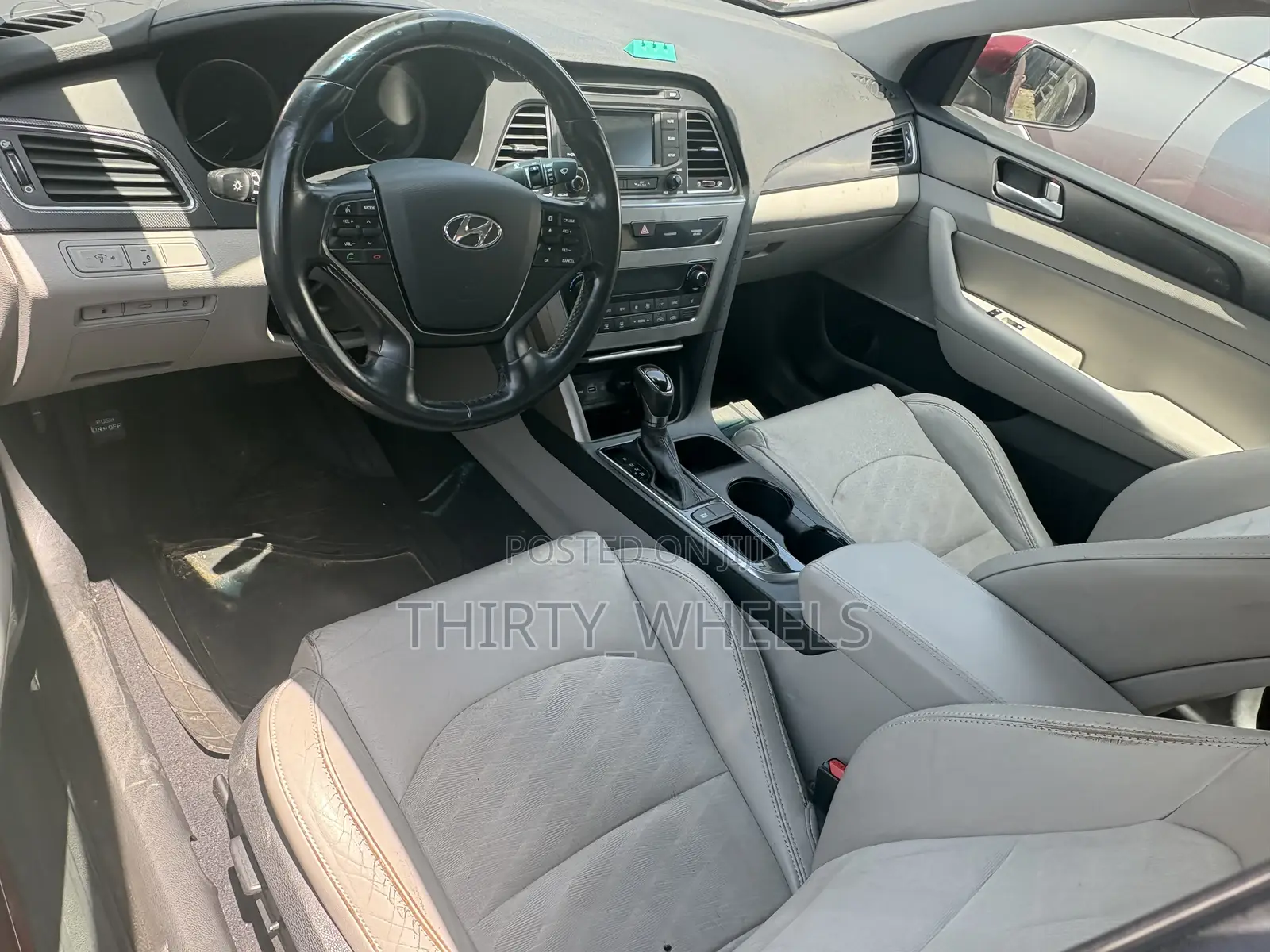 Hyundai Sonata 2015 Red