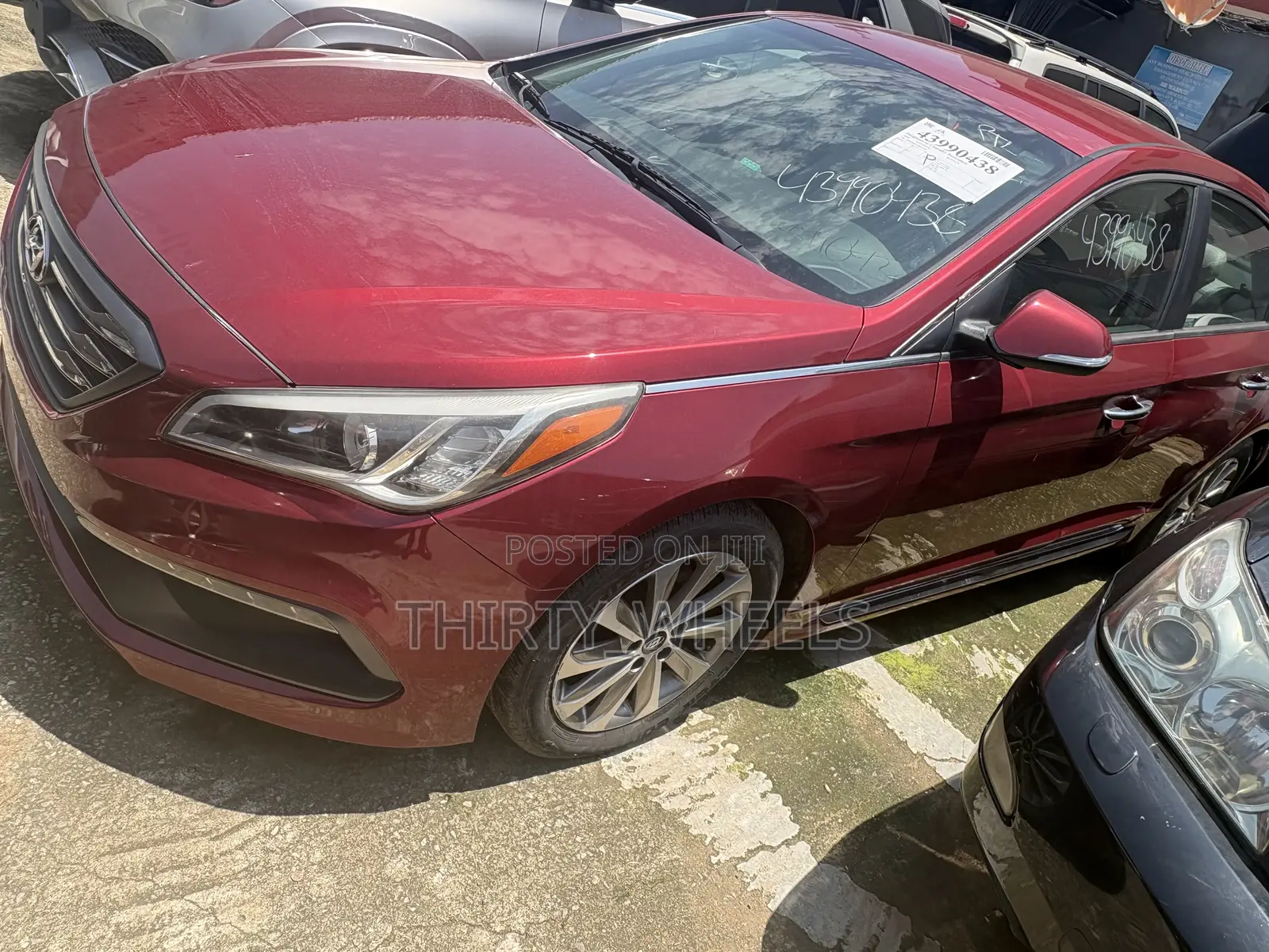 Hyundai Sonata 2015 Red