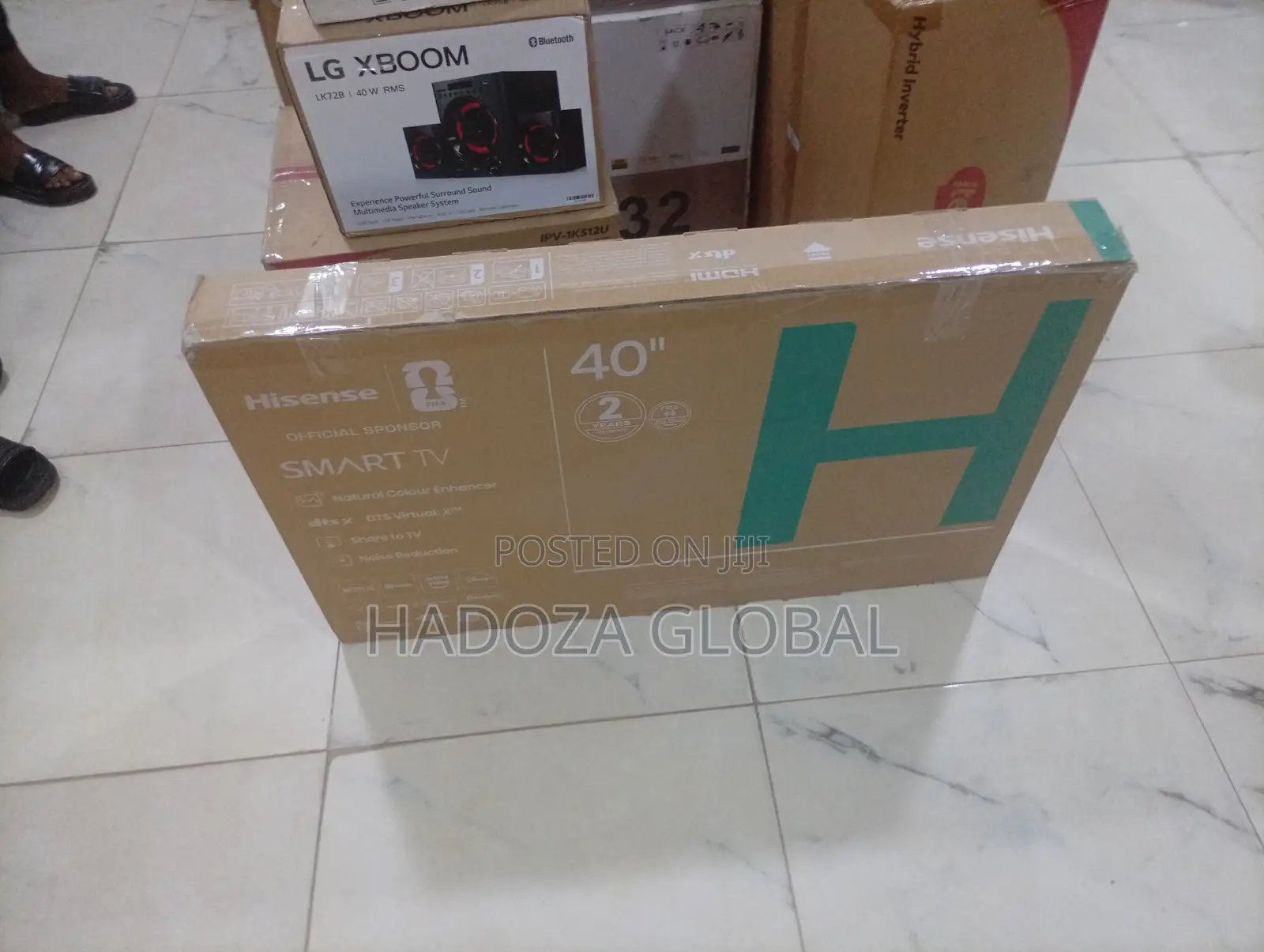Clean Hisense 40” Smart Tv Available – Buy and Enjoy
