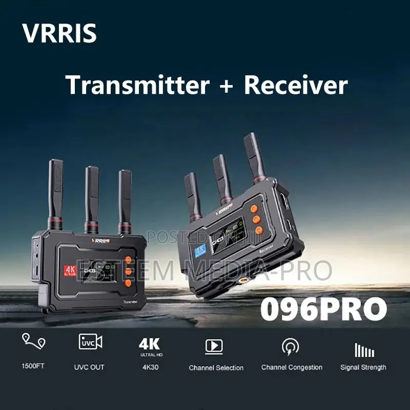 Vrriis Wl096pro Wireless Audio Video Transmission System