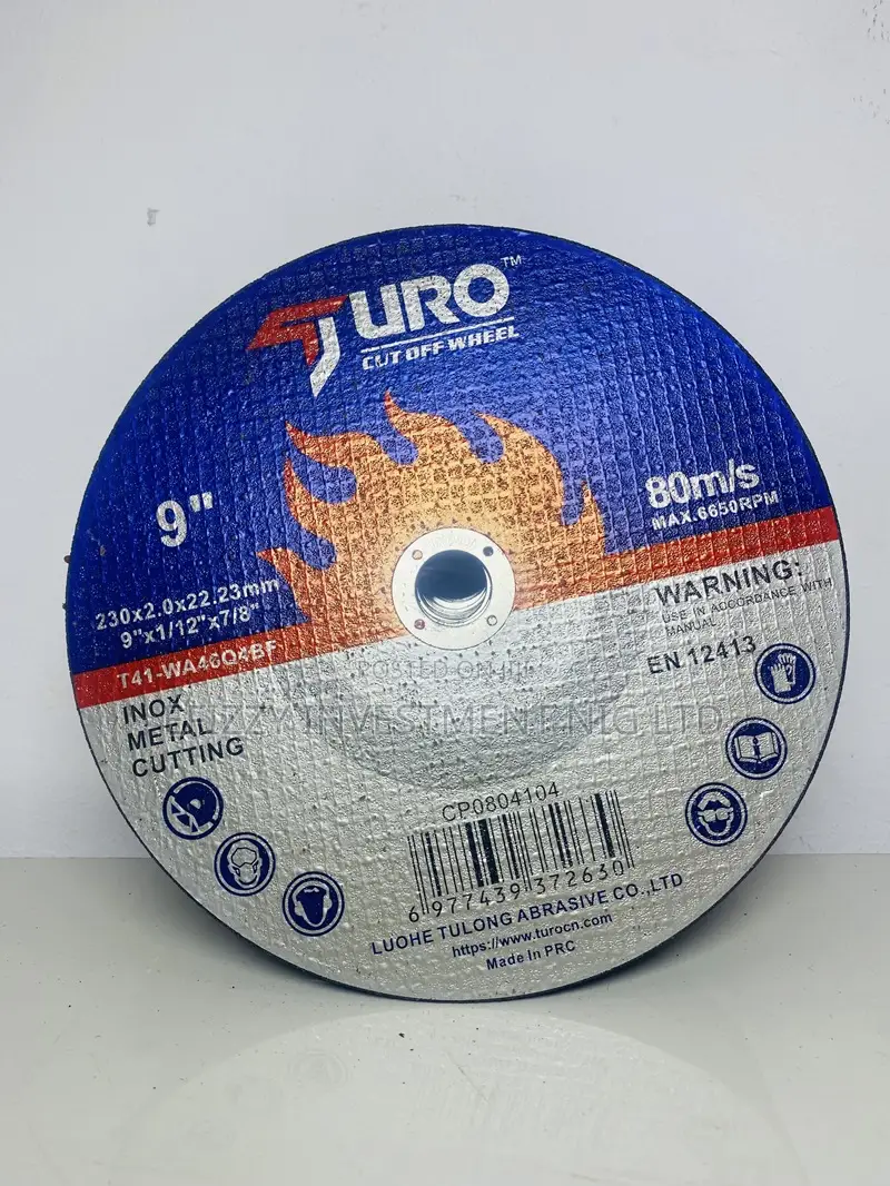 Turo 9 Inches Cutting Disc Efy086