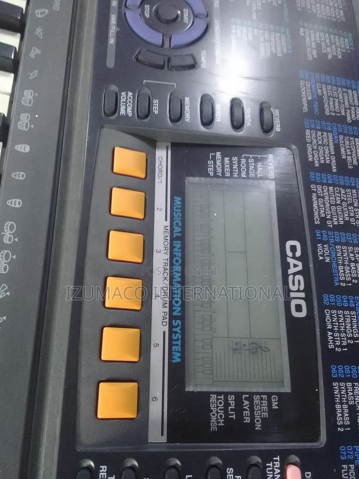 Casio CTK-611 Uk Used Keyboard – 61 Keys Touch Sensitive