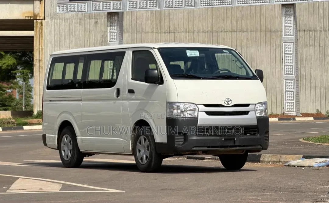 New Toyota HiAce 2025 White