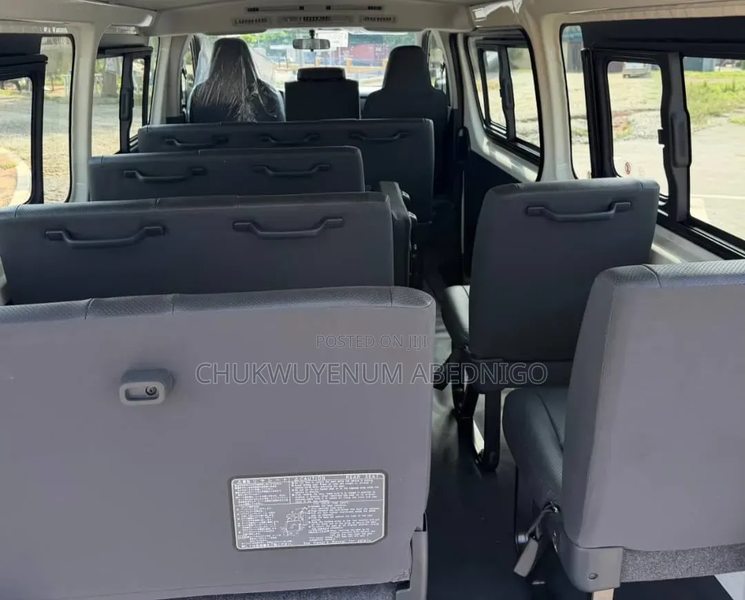 New Toyota HiAce 2025 White