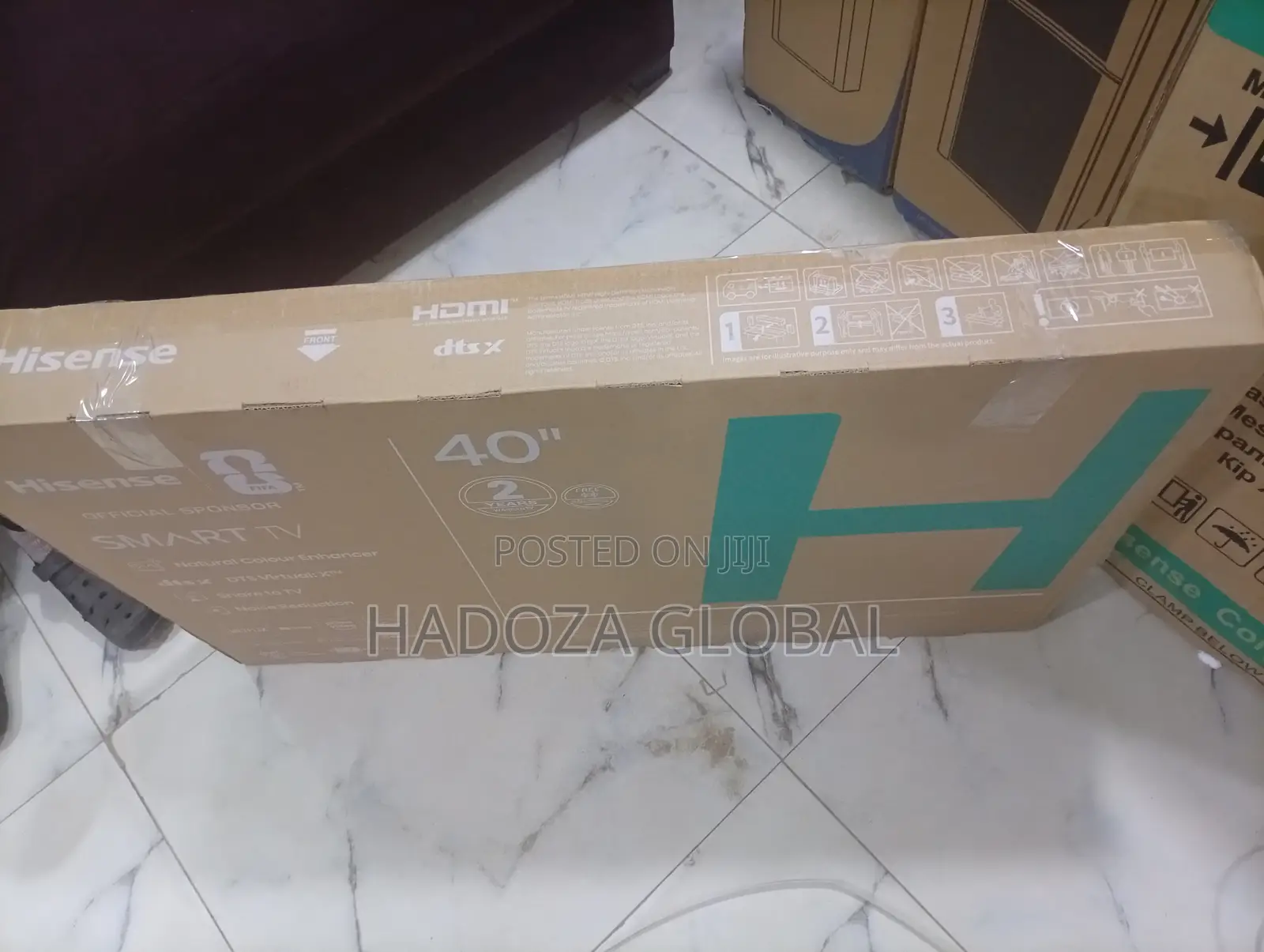 Hisense 40” Tv – Clear Display and Loud Sound