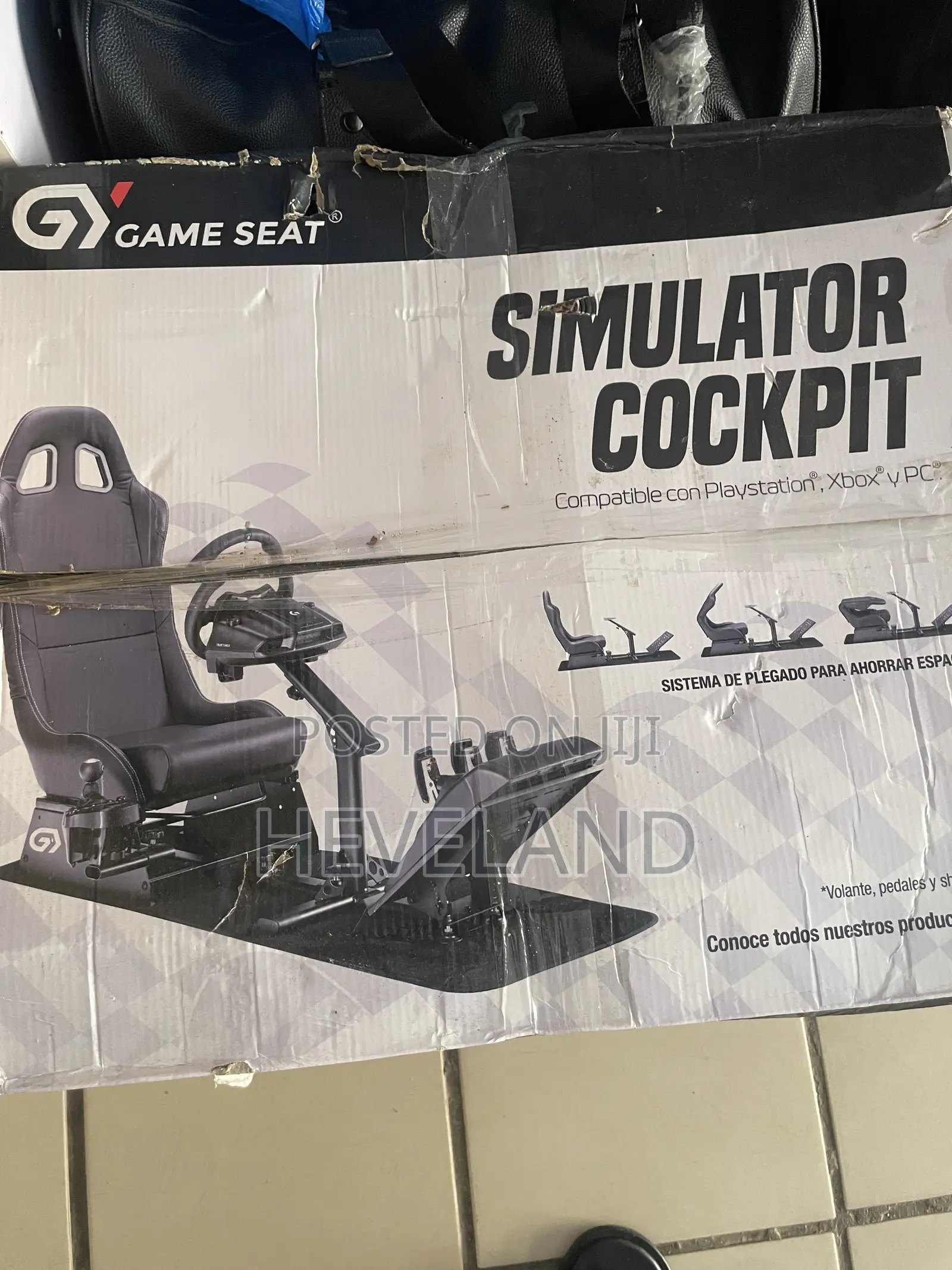 Logitech Simulator Cockpit and Driving Force