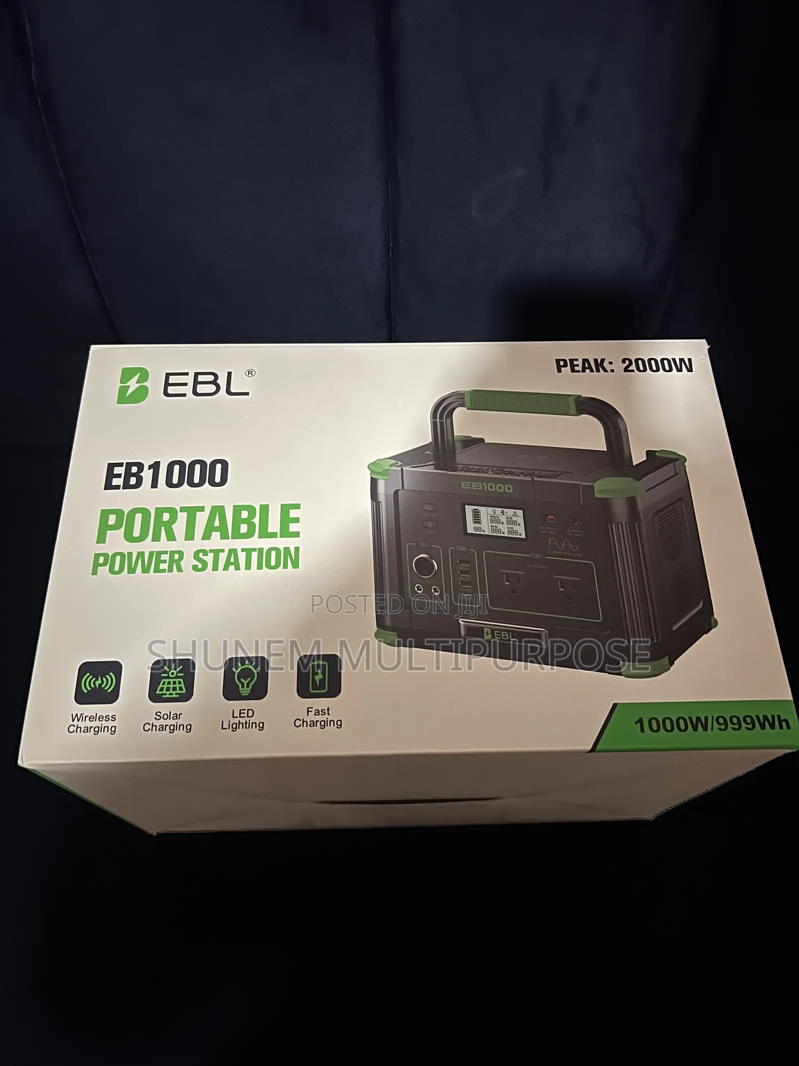 1000watts Power Station Solar Generator