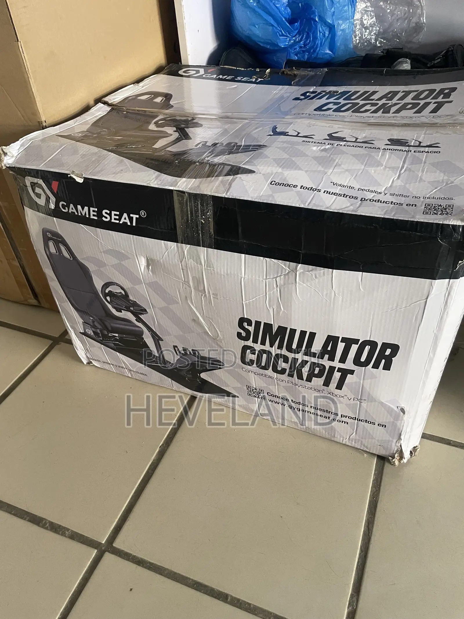 Logitech Simulator Cockpit and Driving Force