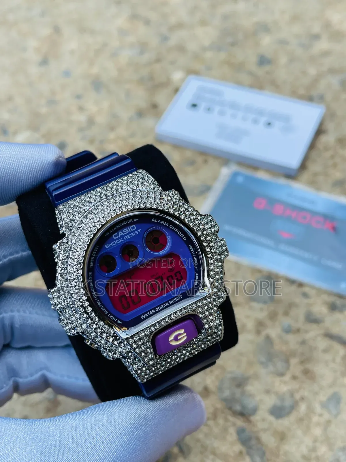 Gshock Quality Stone* [Dw-6900bb] *3230 Wristwatch*