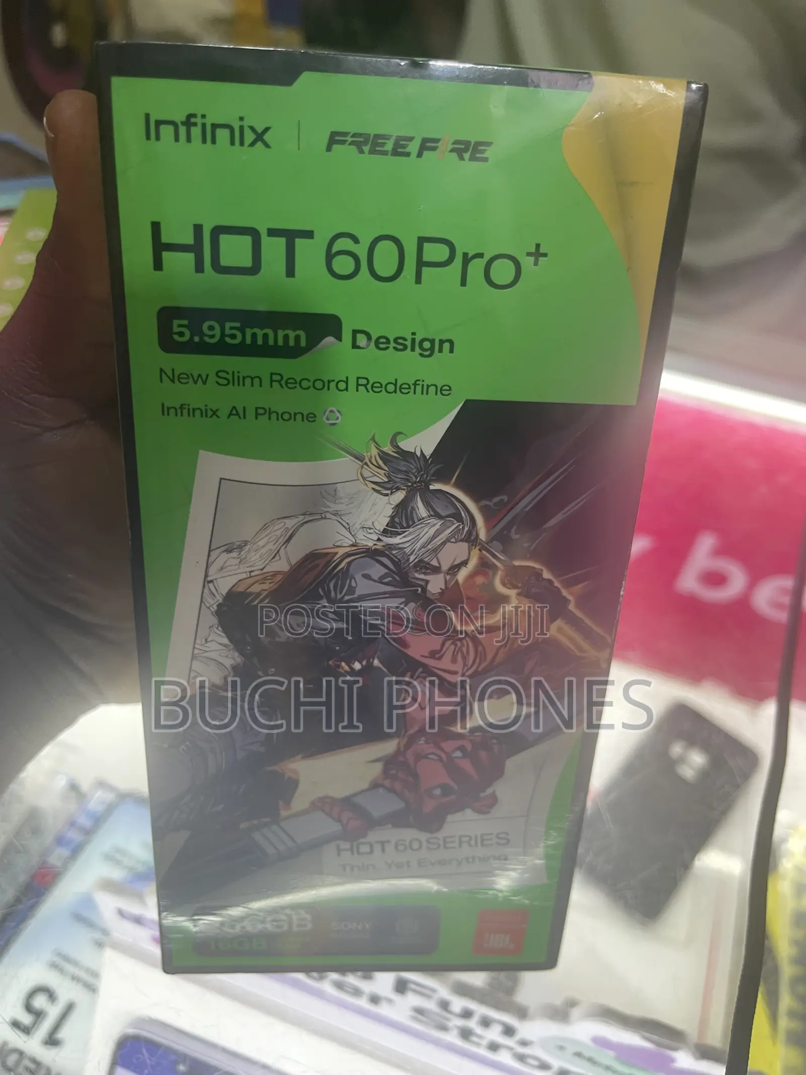 New Infinix Hot 60 Pro+ 256 GB Black