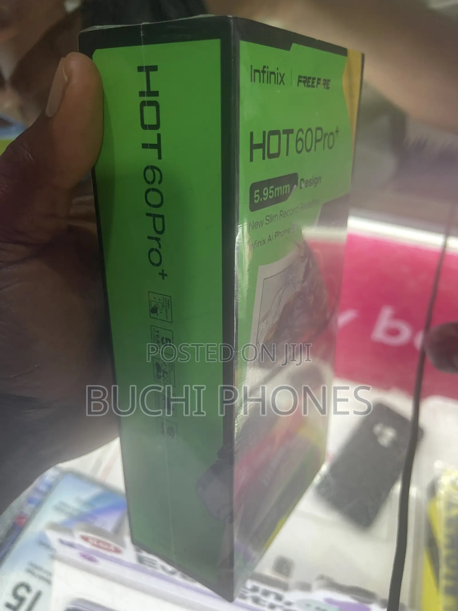 New Infinix Hot 60 Pro+ 256 GB Black