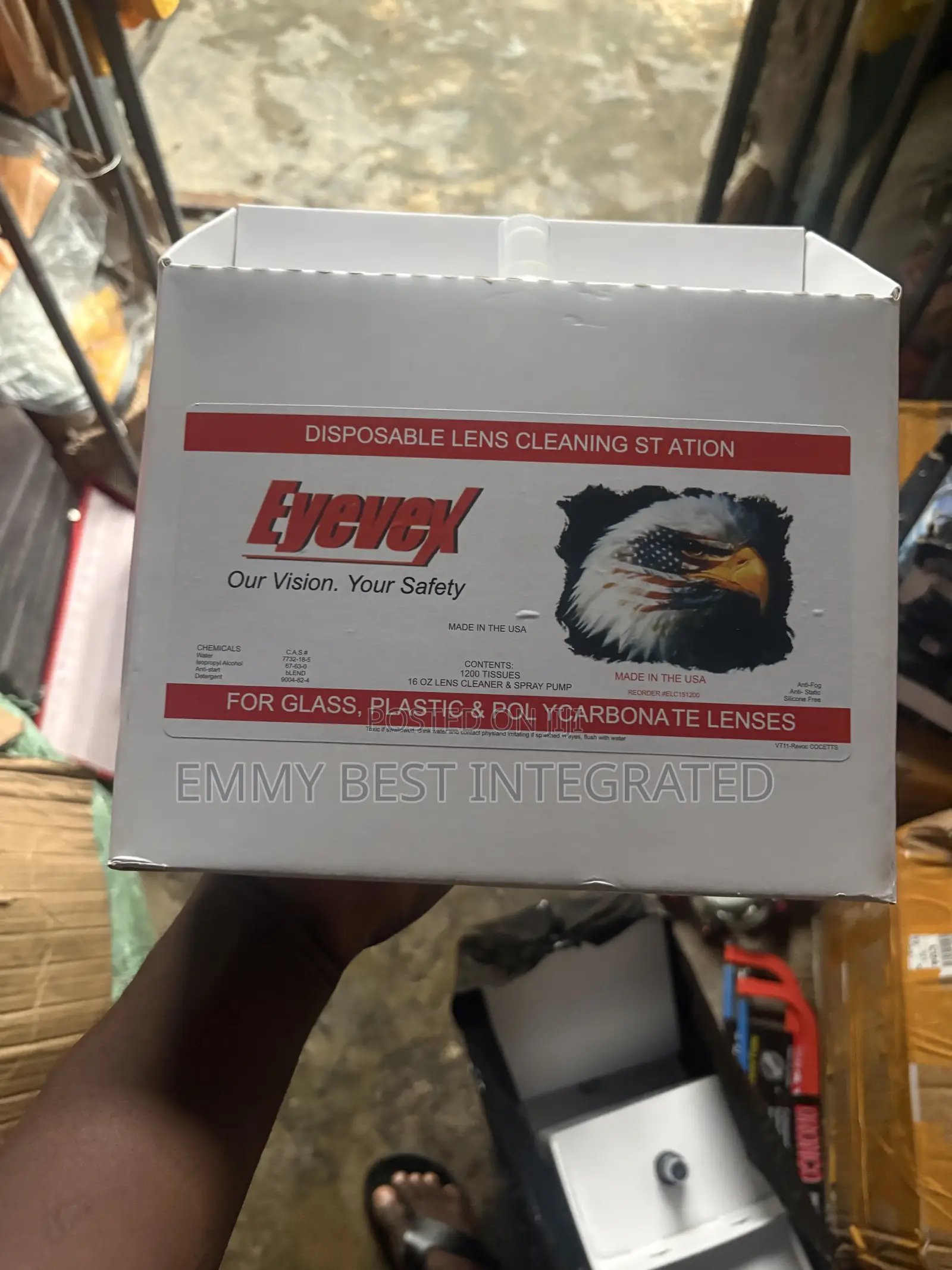Eyevex Disposable Lens Cleaning Station