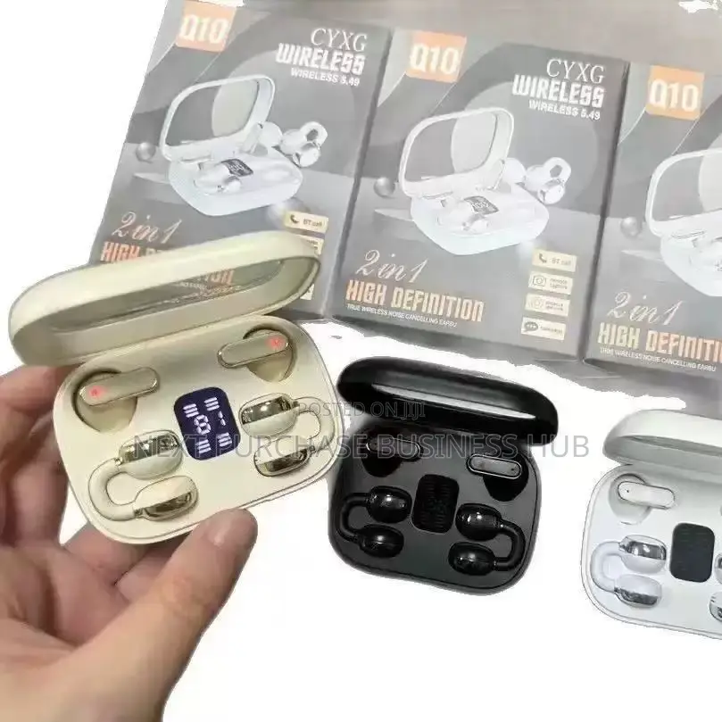 Q10 Wireless Earbuds – Clear Sound, Smart Display Long Battery Life!