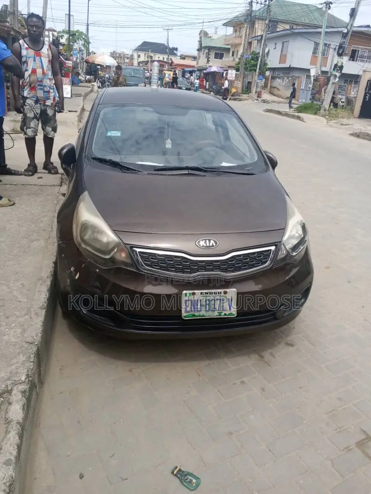 Kia Rio EX 4dr Sedan (1.6L 4cyl 6A) 2014 Brown