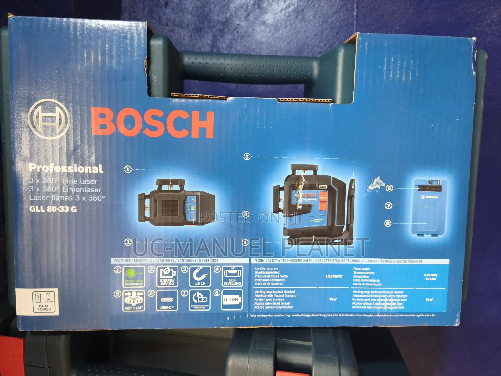 Bosch Line Laser GLL 80-33 G