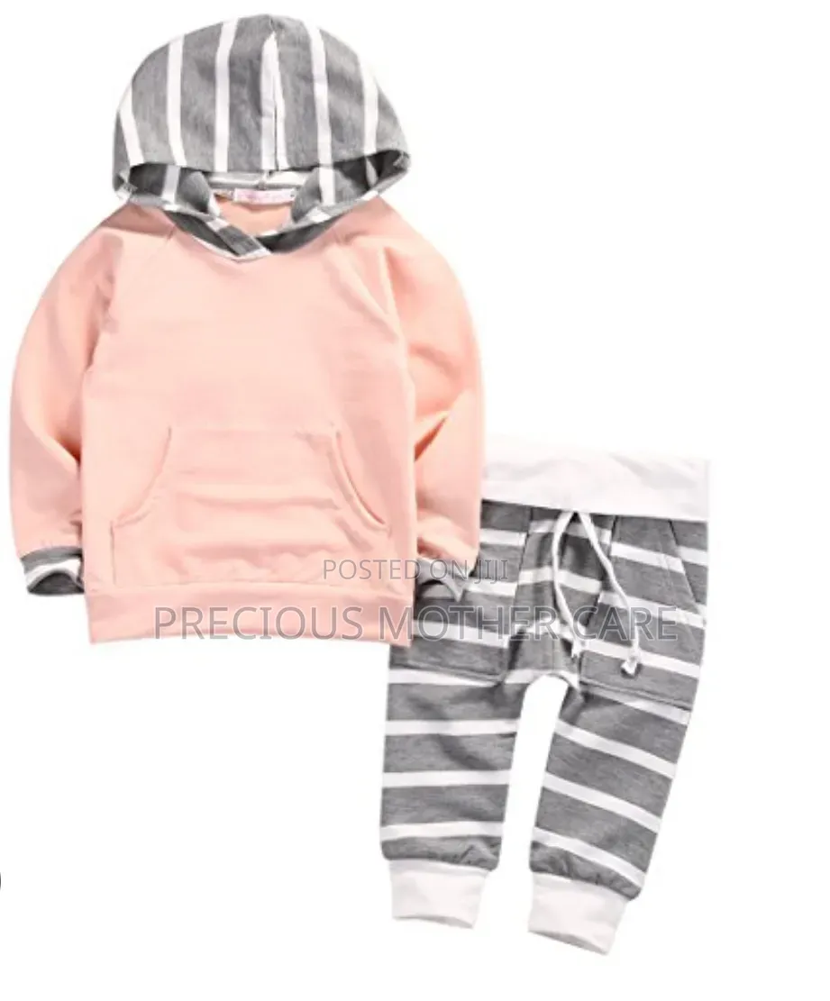 Baby Toddler Hoodi Track Suit Set