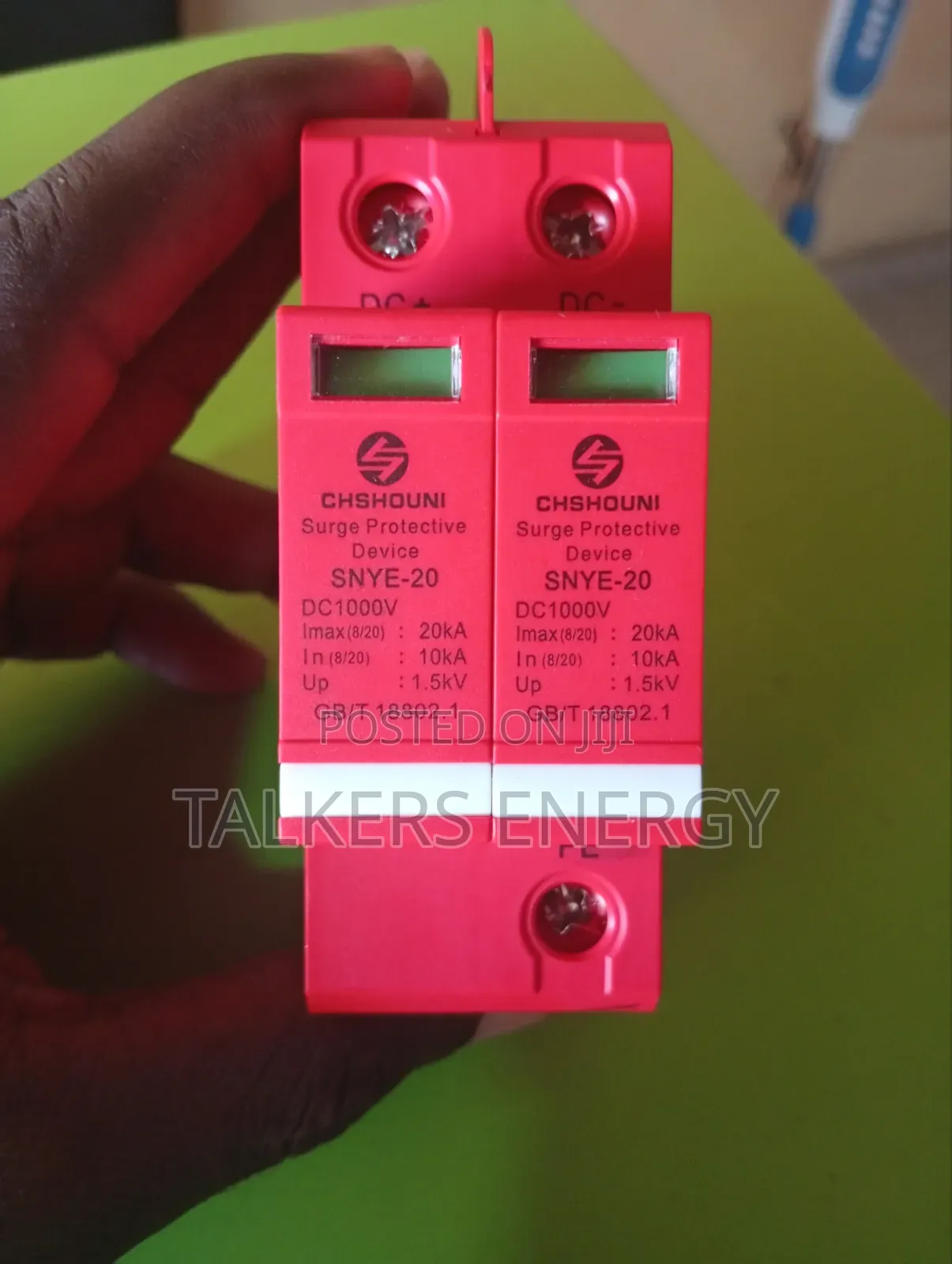 Dc Surge Protector For Solar Panel Installation