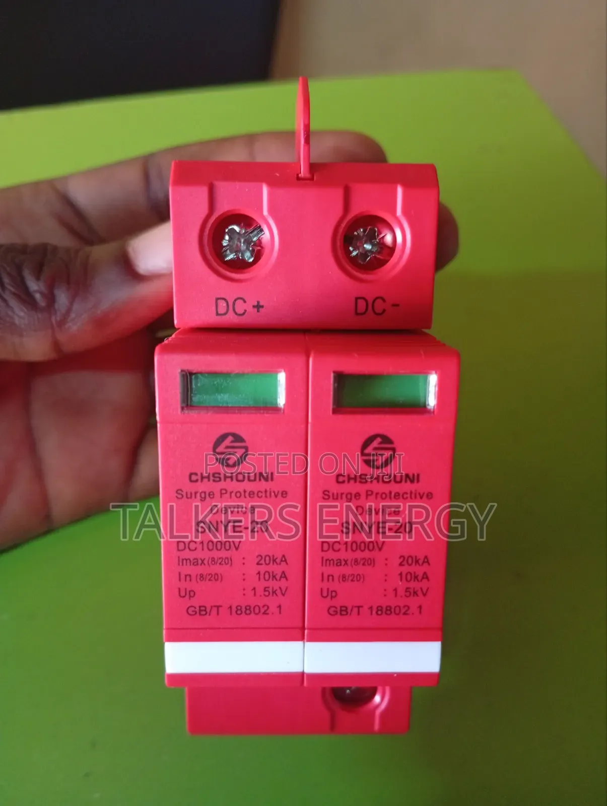 Dc Surge Protector For Solar Panel Installation