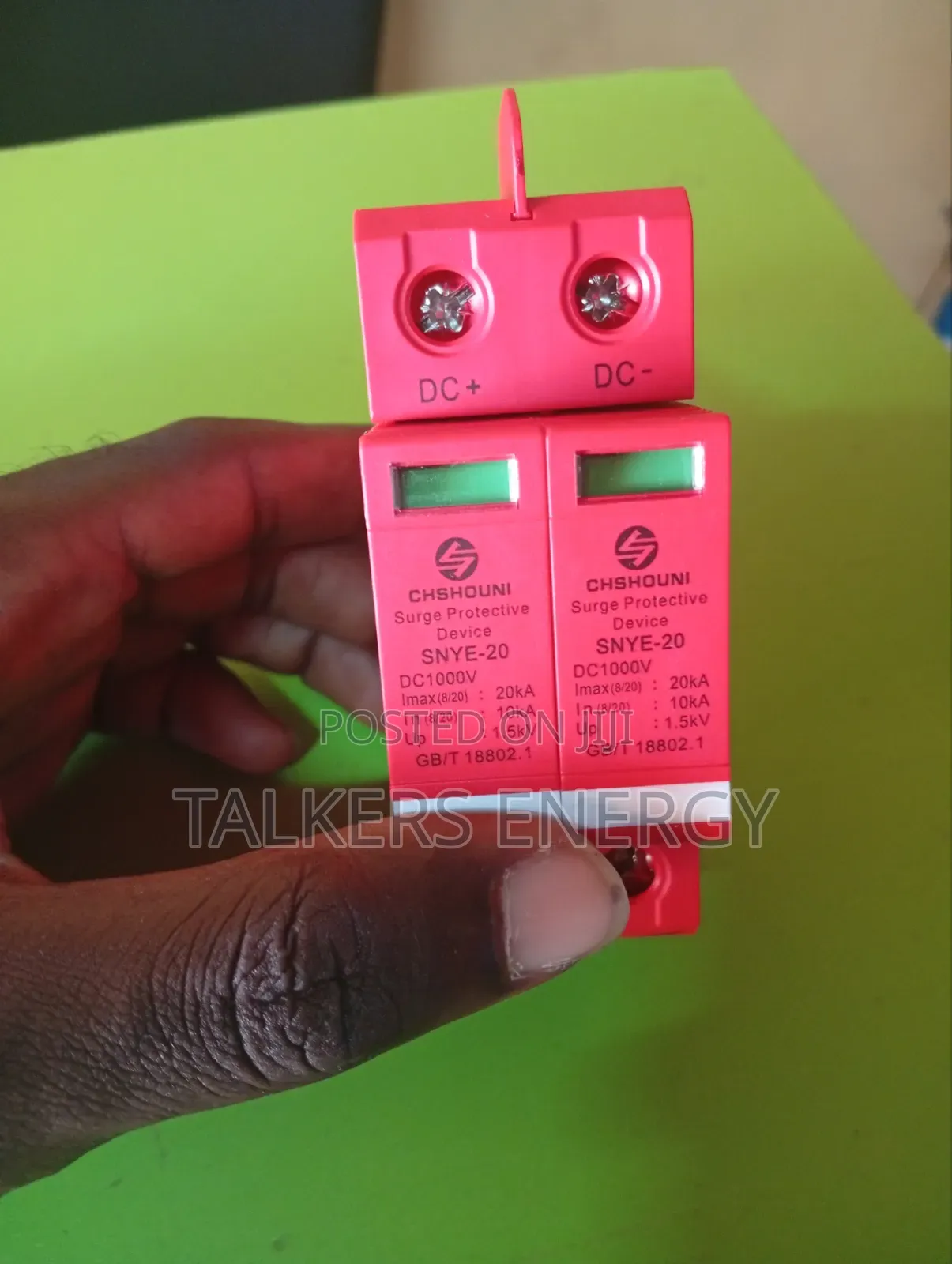 Dc Surge Protector For Solar Panel Installation
