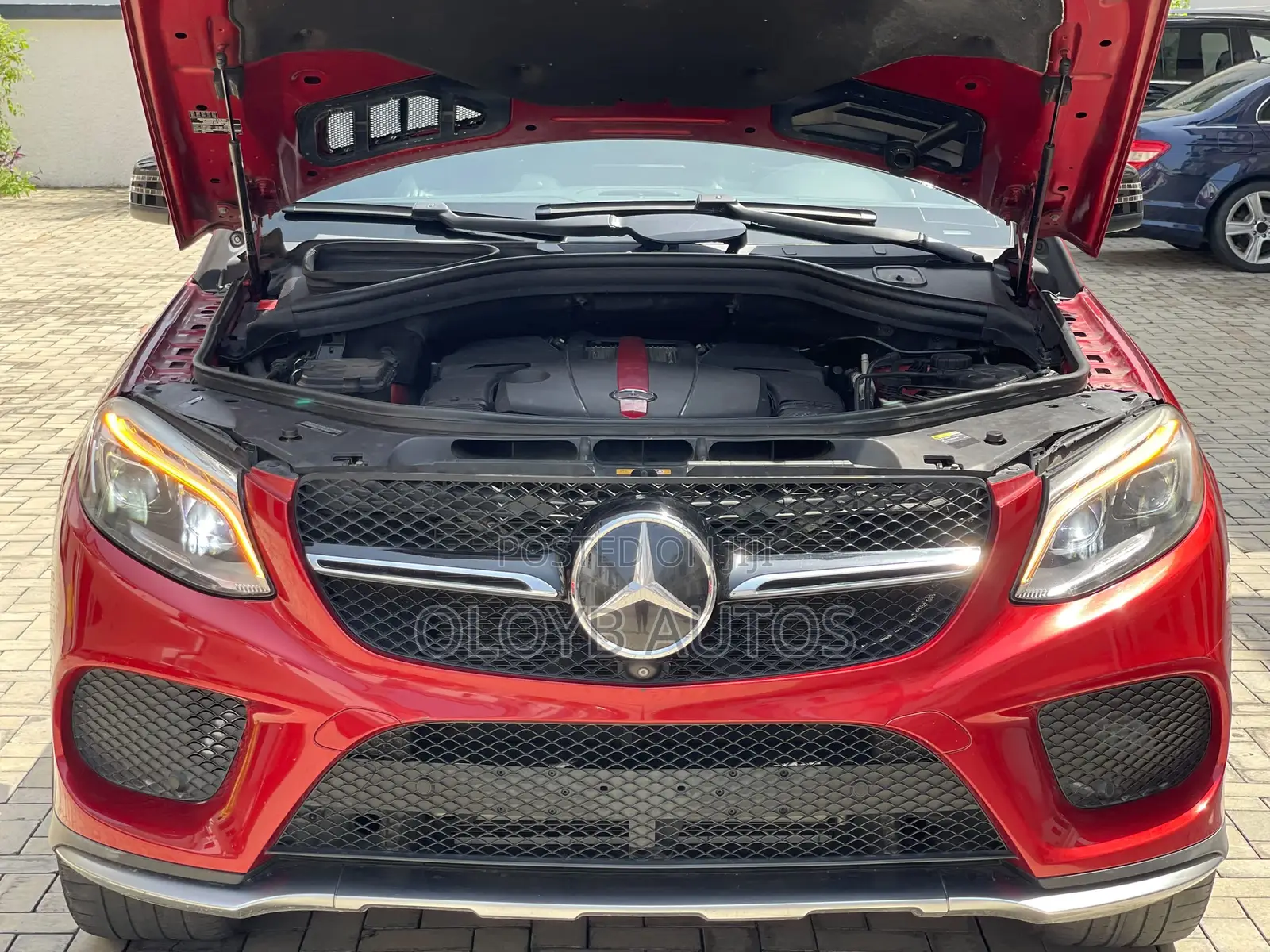 Mercedes-Benz GLE-Class 2016 Red