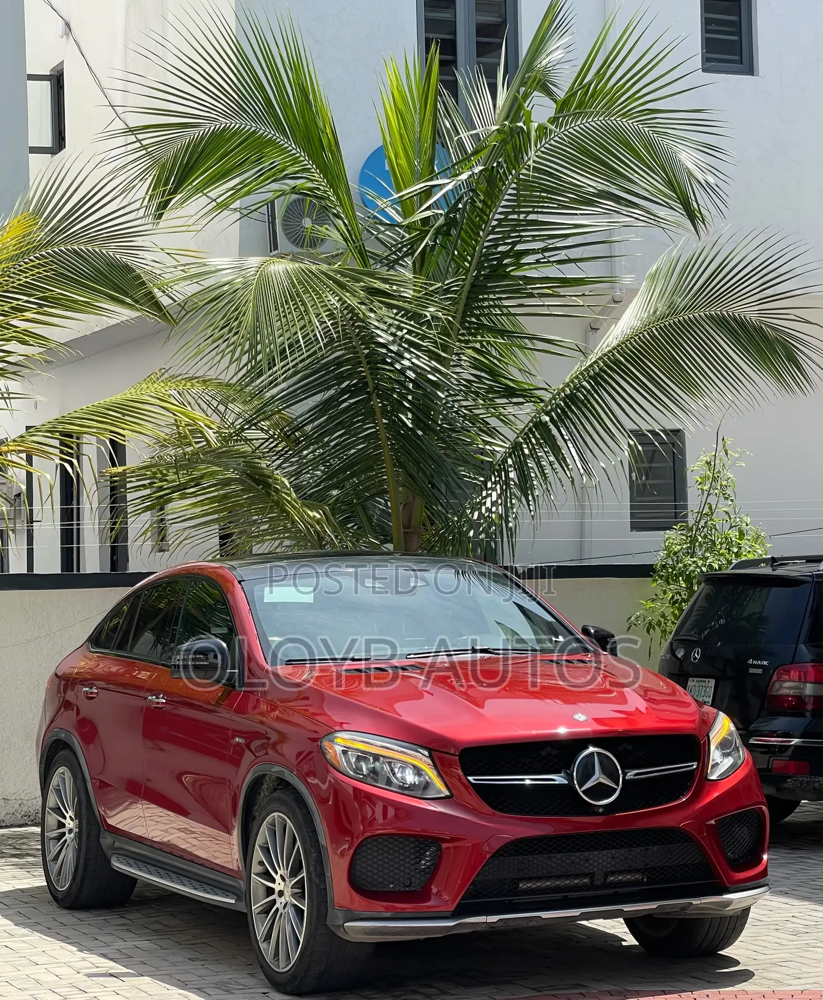 Mercedes-Benz GLE-Class 2016 Red