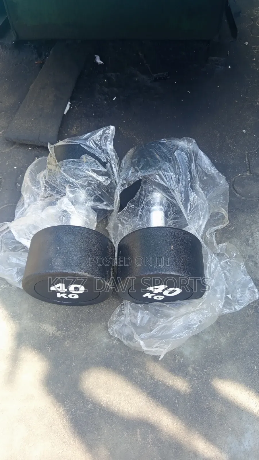 40kg Round Dumbbells Brand New