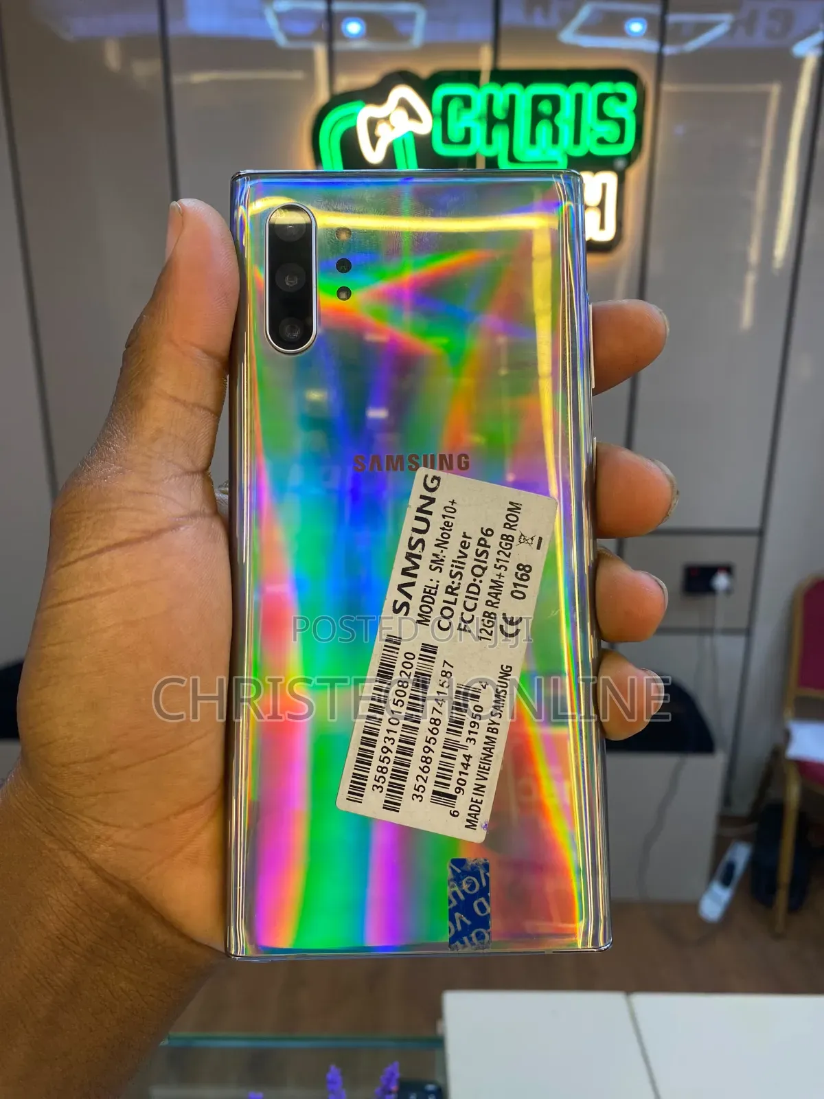 Samsung Galaxy Note 10 Plus 256 GB Silver