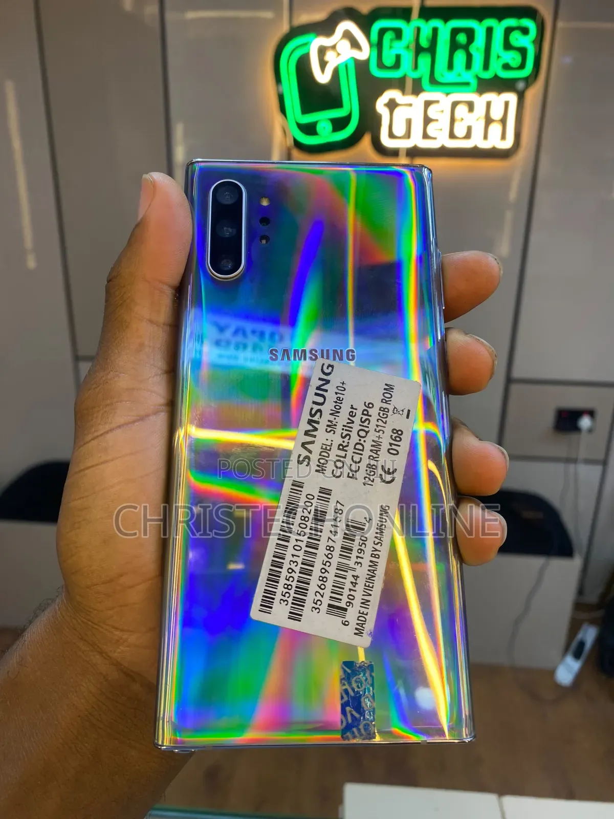 Samsung Galaxy Note 10 Plus 256 GB Silver