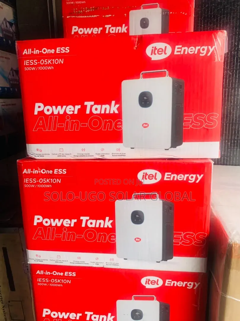 1kwh 500watts All in One Itel Power Tank
