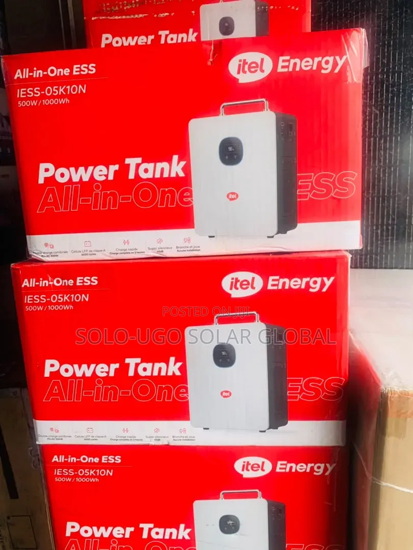 1kwh 500watts All in One Itel Power Tank